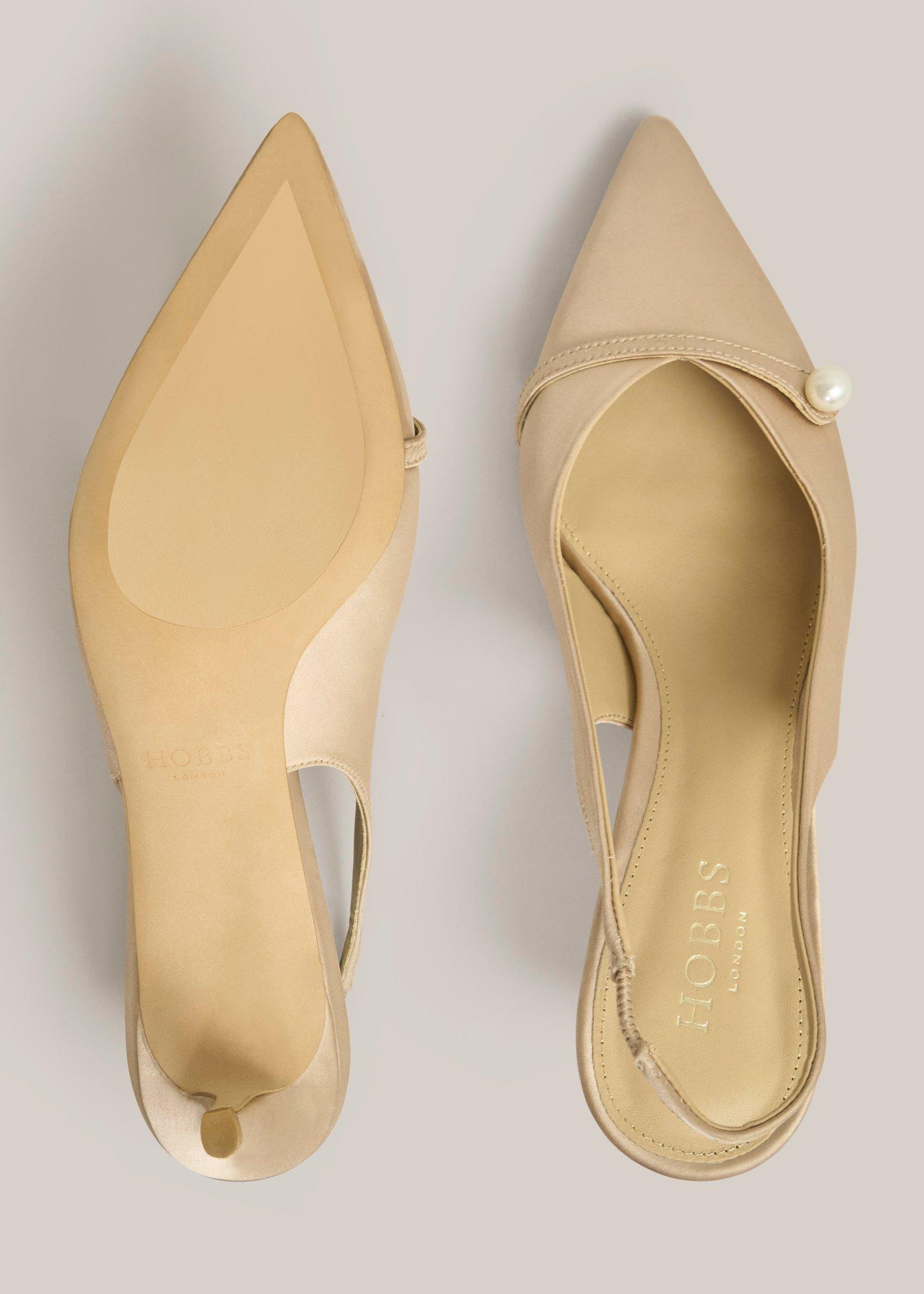 Serena Slingbacks, Champagne, hi-res